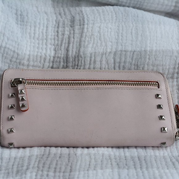 Rebecca Minkoff Pink Studded Wallet - Picture 3 of 6